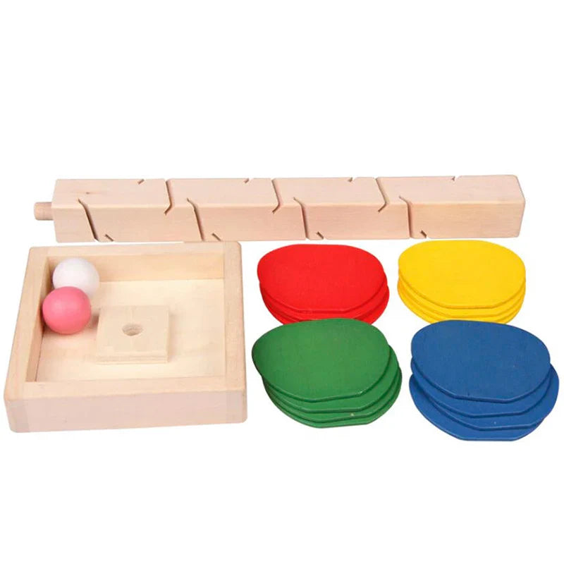 Mini Colorful Tree Marble Ball Run