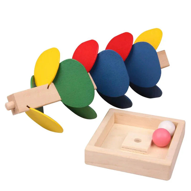 Mini Colorful Tree Marble Ball Run