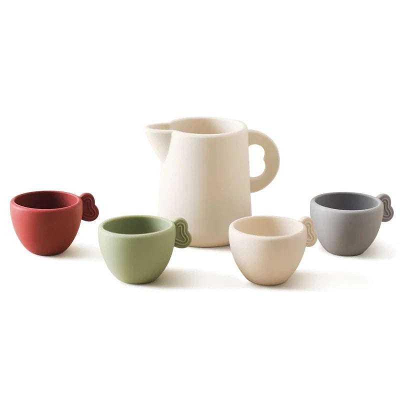 Wooden Teapot Tea Set – Pretend Play Toy