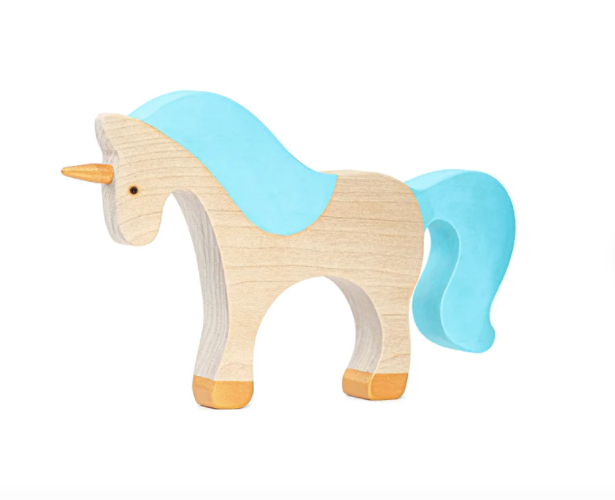 Waldorf large wooden Unicorn